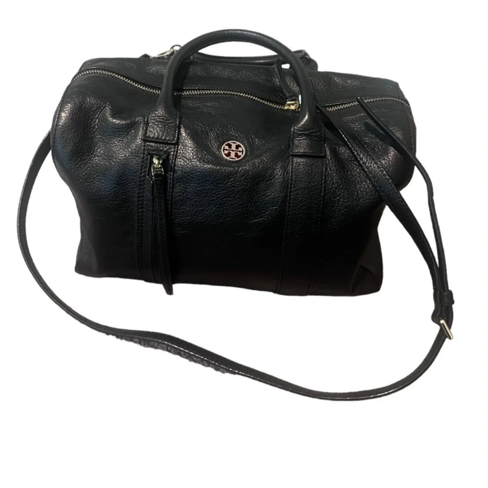 Tory Burch Black Leather medium  Bag